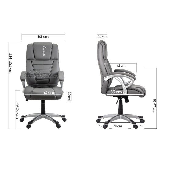 Office chairs OFF 223 grey