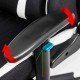 Scaun de gaming OFF 296 alb