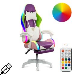 Gaming chair OFF 298 purple and pink