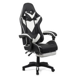White/black gaming chair OFF 299