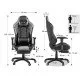 Scaun gaming cu spatar rabatabil OFF 306 verde
