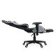 Scaun gaming cu spatar rabatabil si cotiere reglabile OFF 307 gri Scaun gaming cu spatar rabatabil si cotiere reglabile OFF 307 gri