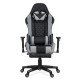 Gaming chair with folding backrest and adjustable armrests OFF 307 grey