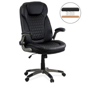 Scaun directorial cu arcuri rezistent 130 KG OFF 320 negru Scaun directorial cu arcuri rezistent 130 KG OFF 320 negru