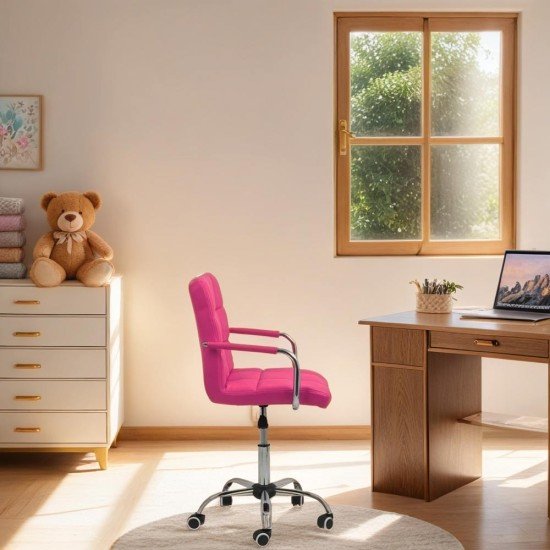 Scaun de birou ergonomic pentru copii OFF 328 roz