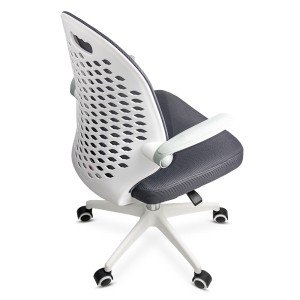 Scaun de birou copii din mesh gri, modern si rotativ OFF 330 Scaun de birou copii din mesh gri, modern si rotativ OFF 330