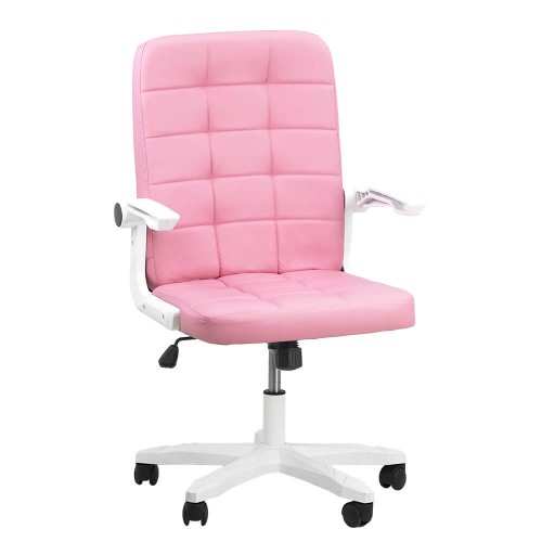 Scaun de birou OFF 332 roz scauneonline.ro imagine noua 2022