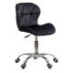 Scaun de birou negru, catifea, rotativ OFF 334 Scaun de birou negru, catifea, rotativ OFF 334
