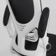 Scaun de birou negru ergonomic cu suport lombar si tetiera reglabila OFF 336