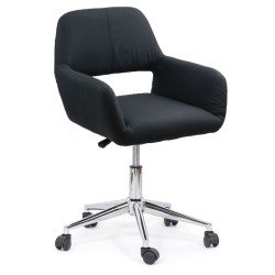 Scaun de birou din stofa OFF 380 negru