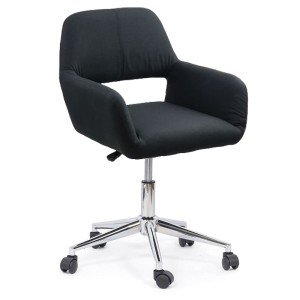 Scaun de birou din stofa OFF 380 negru Scaun de birou din stofa OFF 380 negru