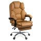 Executive chair with footrest OFF 411 beige