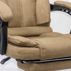 Scaun de birou executiv cu suport de picioare OFF 415F bej Scaun de birou executiv cu suport de picioare OFF 415F bej