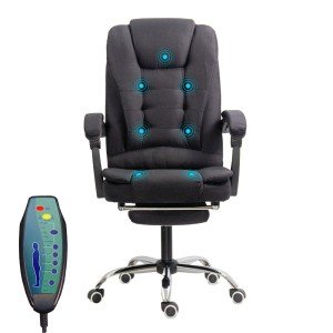 Office chair with massage OFF 4181M black Office chair with massage OFF 4181M black
