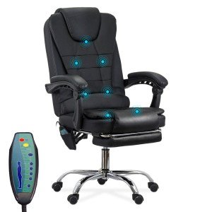Office and home massage chair with 7 massage points OFF 418M black Office and home massage chair with 7 massage points OFF 418M black