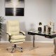 Executive office chair OFF 419 cream