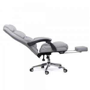 Scaun directorial cu suport de picioare OFF 422 gri