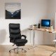 Executive chair with footrest OFF 422 black