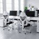 Scaun ergonomic OFF 424 cu suport de picioare și spătar rabatabil Scaun ergonomic OFF 424 cu suport de picioare și spătar rabatabil