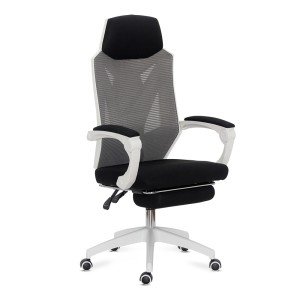 Scaun de gaming ergonomic cu suport de picioare OFF 424 gri Scaun de gaming ergonomic cu suport de picioare OFF 424 gri