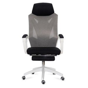 Scaun de gaming ergonomic cu suport de picioare OFF 424 gri Scaun de gaming ergonomic cu suport de picioare OFF 424 gri
