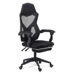 Ergonomic chair with footrest OFF 424 black Ergonomic chair with footrest OFF 424 black