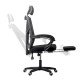 Office chair for mesh gaming and footrest OFF 427 black Office chair for mesh gaming and footrest OFF 427 black