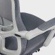 Mesh office chair with headrest and footrest OFF 430 grey