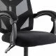 Scaun gaming negru din mesh, cu tetiera, ergonomic OFF 434