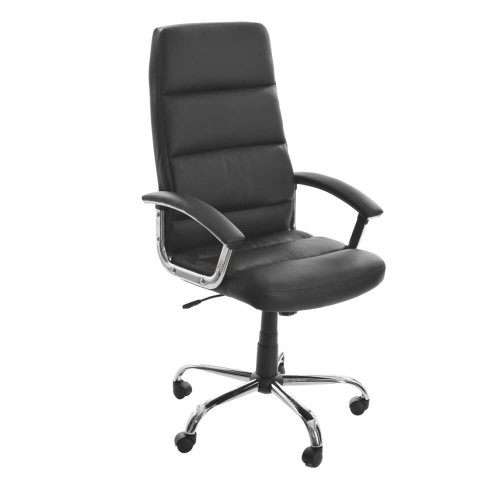Scaun de birou ergonomic OFF 618 negru scauneonline.ro