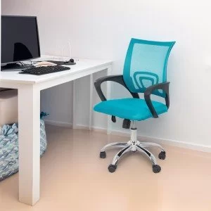 Scaun de birou ergonomic din mesh OFF 619 turcoaz