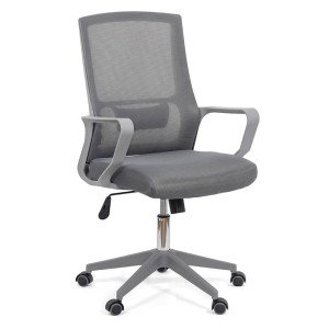 Office chair adjustable in height from mesh and lumbar support OFF 631 grey Office chair adjustable in height from mesh and lumbar support OFF 631 grey