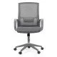 Scaun de birou reglabil pe inaltime cu suport lombar OFF 631 gri
