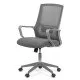 Scaun de birou reglabil pe inaltime cu suport lombar OFF 631 gri