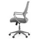Scaun de birou reglabil pe inaltime cu suport lombar OFF 631 gri