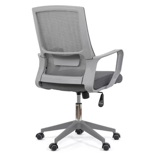 Scaun de birou reglabil pe inaltime cu suport lombar OFF 631 gri
