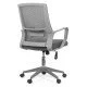 Scaun de birou reglabil pe inaltime cu suport lombar OFF 631 gri