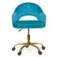 Scaun birou catifea OFF 640 bleu