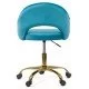 Scaun birou catifea OFF 640 bleu