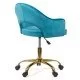 Scaun birou catifea OFF 640 bleu
