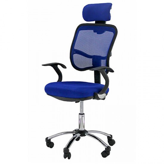 Scaune ergonomice birou OFF 704 albastru