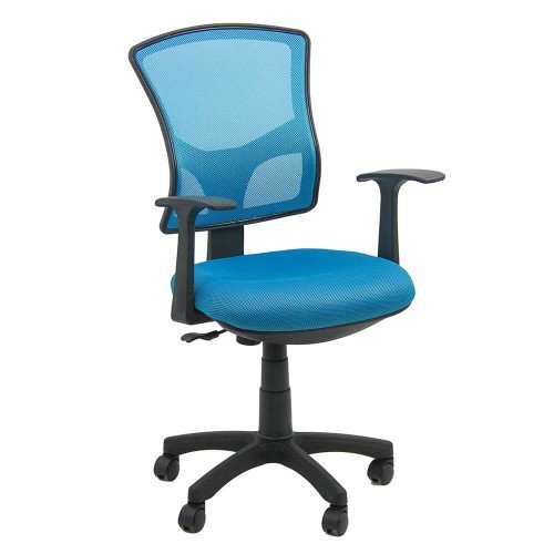 Scaun birou OFF 706 albastru scauneonline.ro