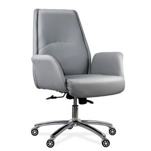Office chair in ecological leather RESISTANT 200 KG OFF 800 grey Office chair in ecological leather RESISTANT 200 KG OFF 800 grey