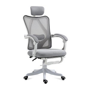 Scaun de birou ergonomic din mesh OFF 829 gri Scaun de birou ergonomic din mesh OFF 829 gri