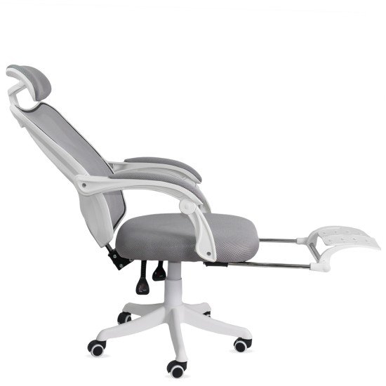 Scaun de birou ergonomic din mesh OFF 829 gri