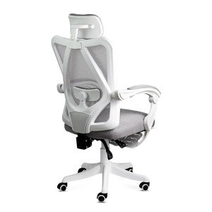 Scaun de birou ergonomic din mesh OFF 829 gri Scaun de birou ergonomic din mesh OFF 829 gri