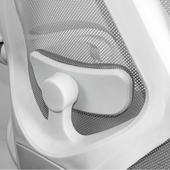 Scaun de birou ergonomic din mesh OFF 829 gri