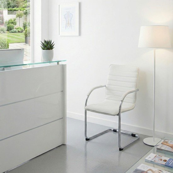 Scaune asteptare OFF 835 alb