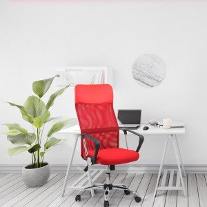 Ergonomic office chair off 907 red Ergonomic office chair off 907 red
