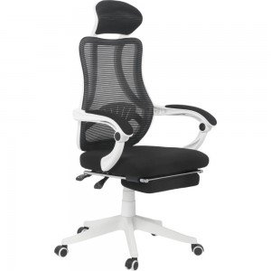 Scaun de birou ergonomic si suport de picioare OFF 927 alb Scaun de birou ergonomic si suport de picioare OFF 927 alb